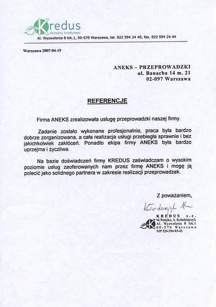 Kredus Sp. z o. o.