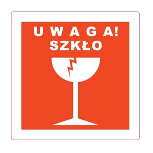 Naklejki ostrzegawcze